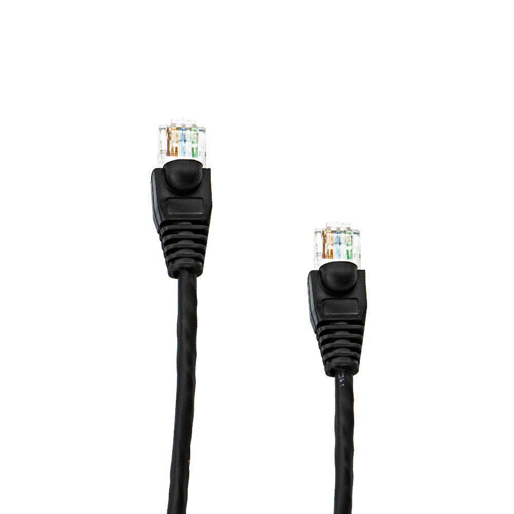 Cabo De Rede Nexans Cat5e Montado Preto - 70 Metros - 3