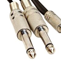 Cabo P2 Estéreo Para 2 P10 Mono - 1 Metro