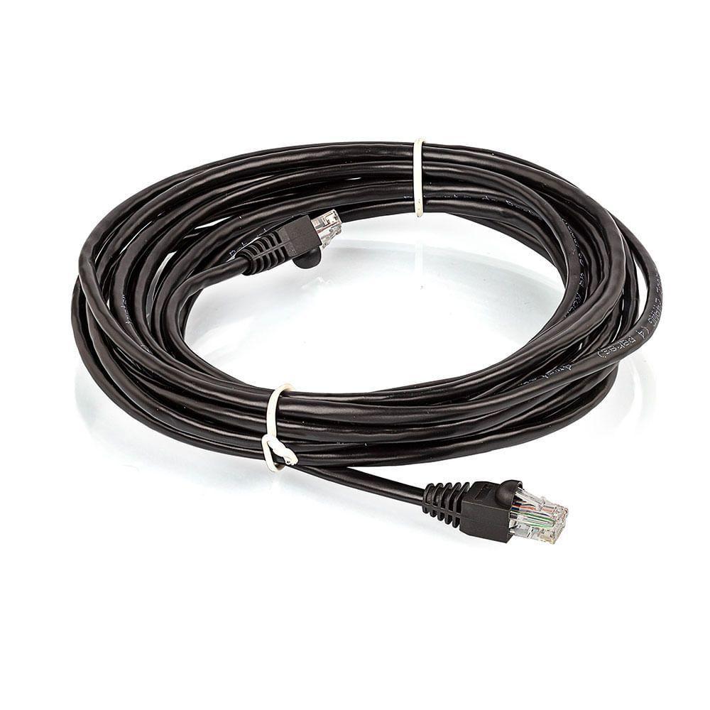 Patch Cord Cat5e Montado Preto - 45 Metros - 1