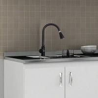 Torneira Goumet Pull Down Monocomando Misturador Agua Quente Bancada Cozinha