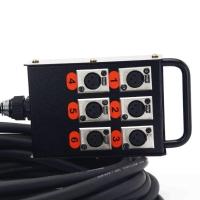 Medusa 6 Vias Montada Conectores Amphenol - 19 Metros - 2