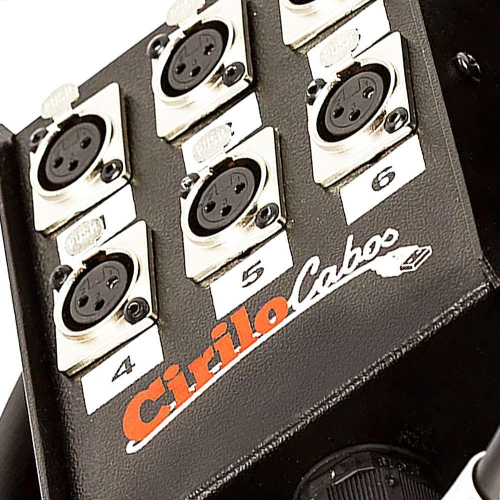 Medusa 6 Vias Montada Com Conectores Santo Angelo - 60 Mt - 6