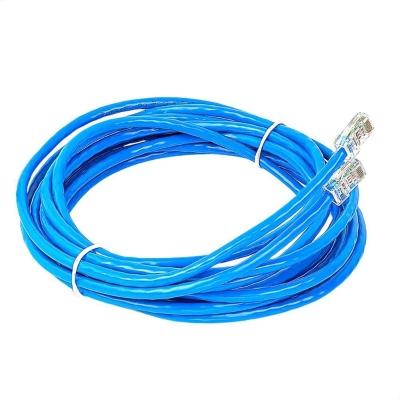 Cabo De Rede Cat5e Montado Azul - 35 Metros