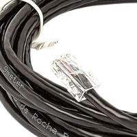 Cabo De Rede Cat5e Montado Preto - 85 Metros - 6
