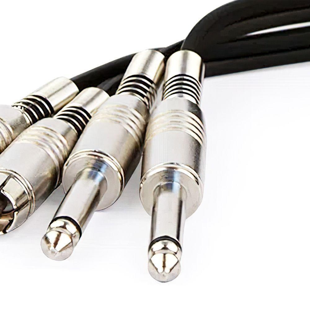 Cabo 2 P10 Mono Para 2 Rca Santo Angelo - 70 Metros - 4