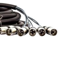 Multicabos Com Conectores Xlr 6 Vias - Cirilo Cabos, 90mts - 6