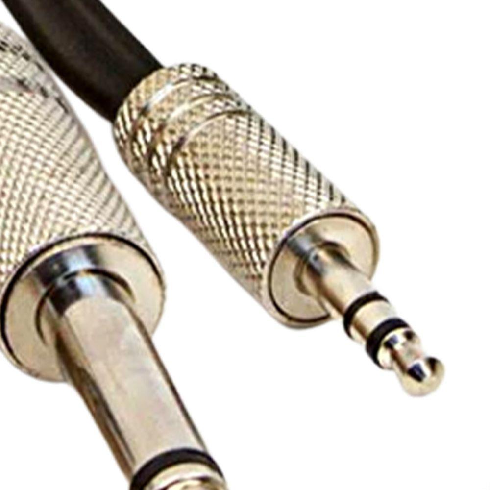 Cabo P2 Estéreo Para 2 P10 Mono - 2 Metros - 3