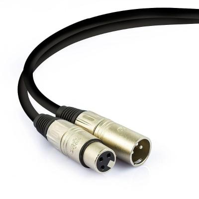 Cabo De Microfone Balanceado Xlr Macho Para Xlr Femea Santo Angelo - 5 Metros
