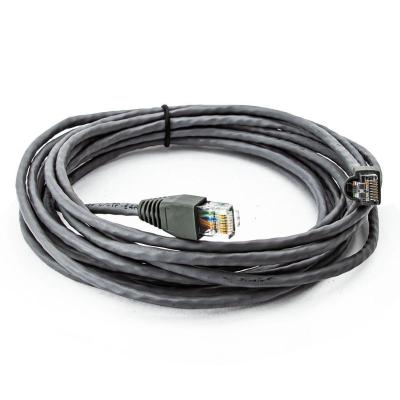 Cabo De Rede Nexans Cat5e Montado Cinza - 15 Metros