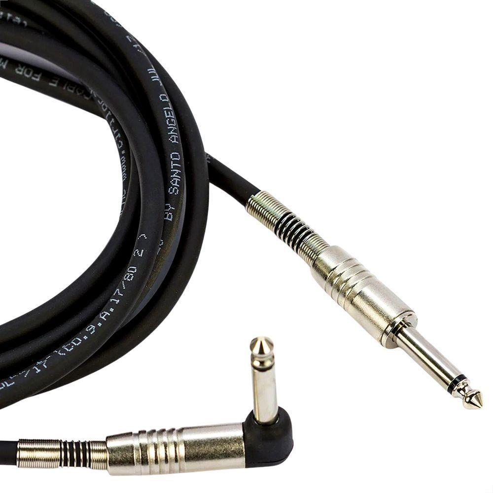 Cabo P10 Mono Ponta 90 Graus Para P10 Mono Santo Angelo - 85 Metros - 6