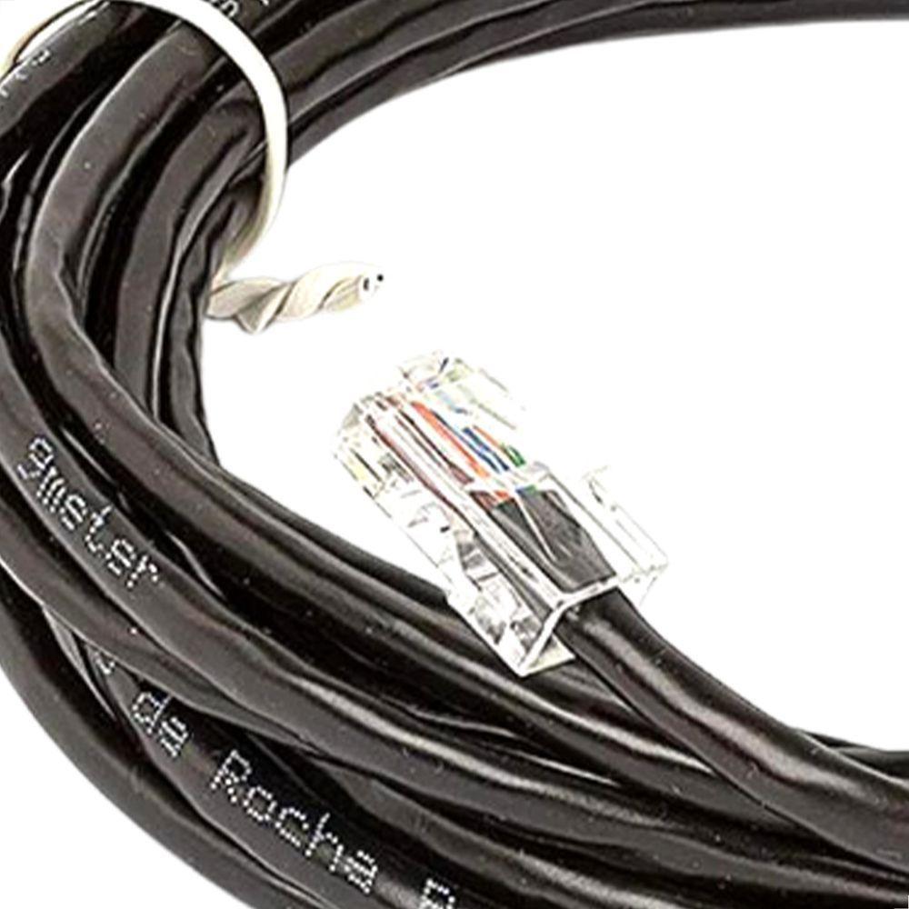 Cabo De Rede Cat5e Montado Preto - 40 Metros - 4
