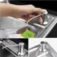 Dispenser Sabao Liquido Detergente Cuba Pia Flexivel Multiuso Suporte - 3