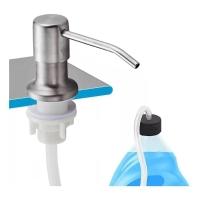 Dispenser Sabao Liquido Detergente Cuba Pia Flexivel Multiuso Suporte - 7