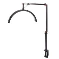 Luminaria Estetica Salao De Beleza Spa Arco Meia Lua 3 Tons Led Suporte Celular Mesa Limpeza - 10