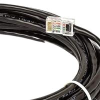 Cabo De Rede Cat5e Montado Preto - 70 Metros - 6