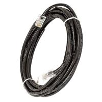 Cabo De Rede Cat5e Montado Preto - 25 Metros - 6