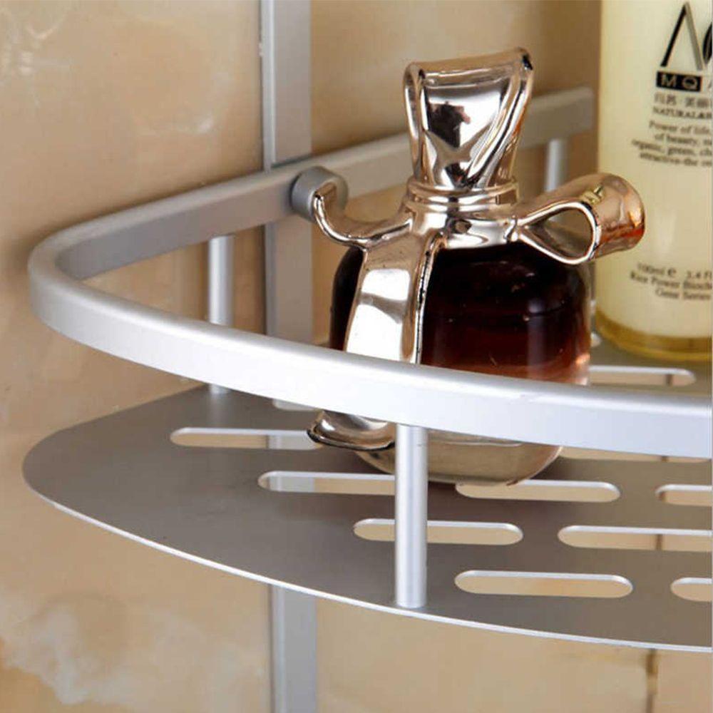 Suporte De Shampoo Aluminio Rack De Banheiro Sabonete Prateleiras Parede - 6