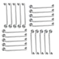 Alça Barra Apoio 60 Cm Inox Kit 20 Unidades Acessibilidade Idoso Gestante Deficiente Segurança Box Banheiro Corrimao - 1