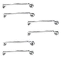 Alça De Apoio Inox Barra 60cm Kit 6 Unidades Banheiro Idoso - 1