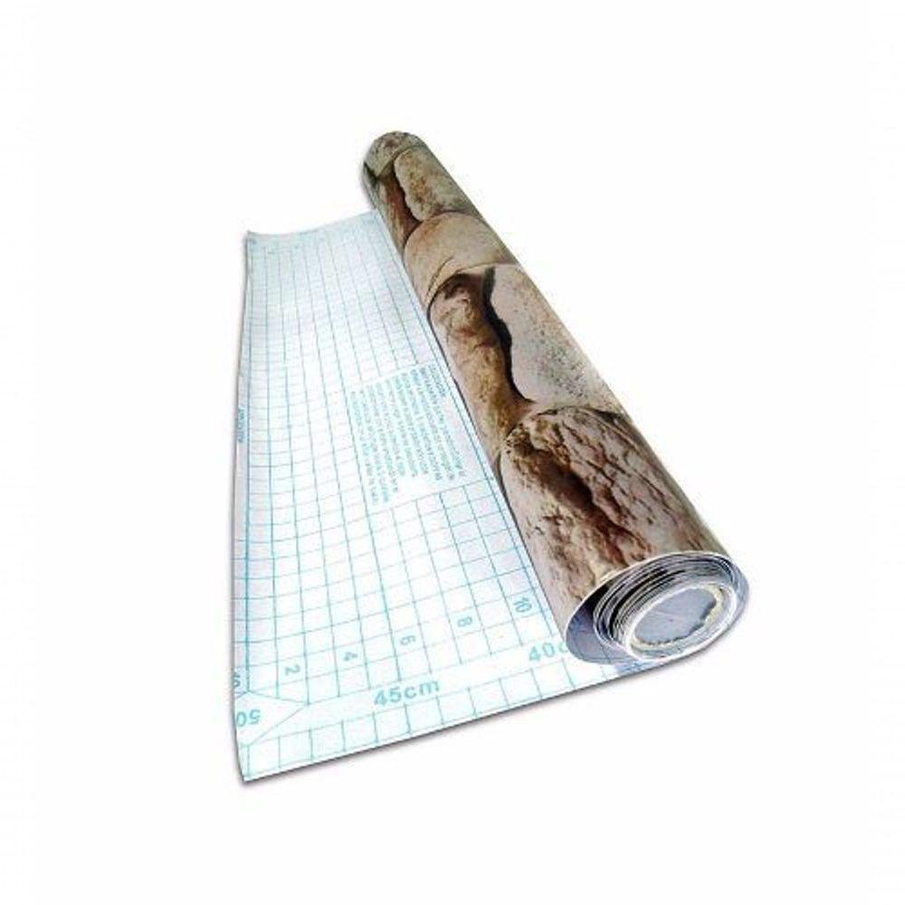 Papel Parede Kit Com 10 Unid Adesivo Vinil Canjiquinha Pedra - 2