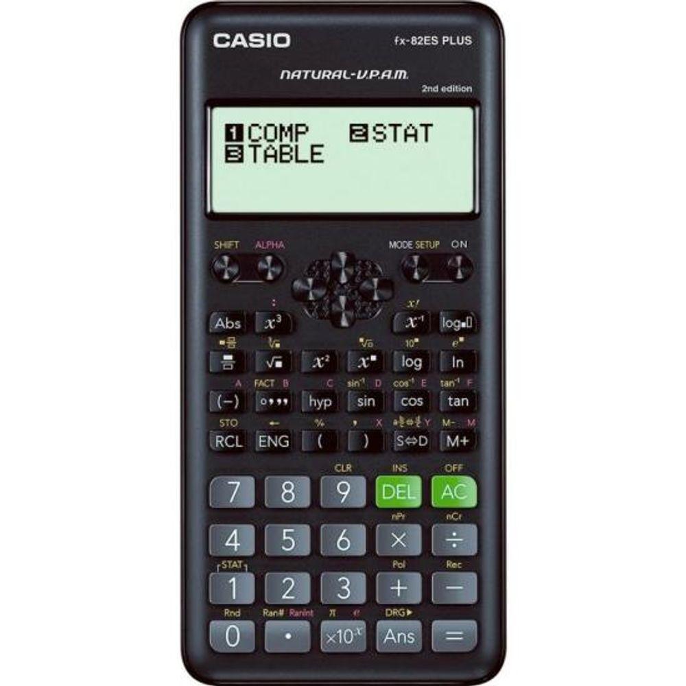 Calculadora Científica Casio Fx-82es Plus-2 252 Funções - 1