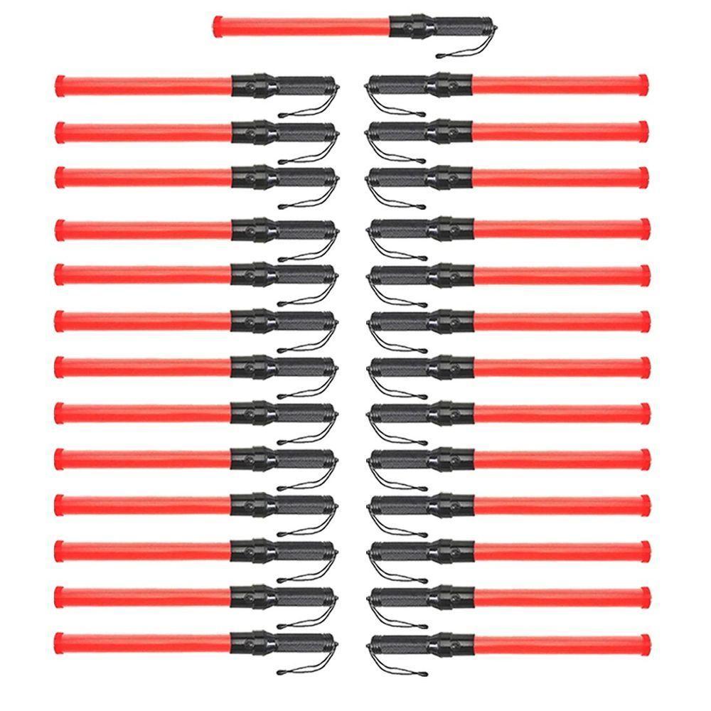 Bastao Sinalizador Kit 25 Unidades Balizador Estacionamento Manobrista Transito - 1
