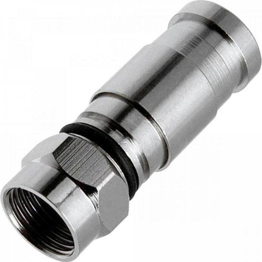 Conector F De Compressão Rg59 Cfmp0001 Storm - Pct - 100 [f002] - 2