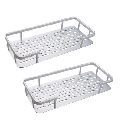 Porta Shampoo Prateleira Duplo Banheiro Parede Chuveiro Aluminio Sabonete