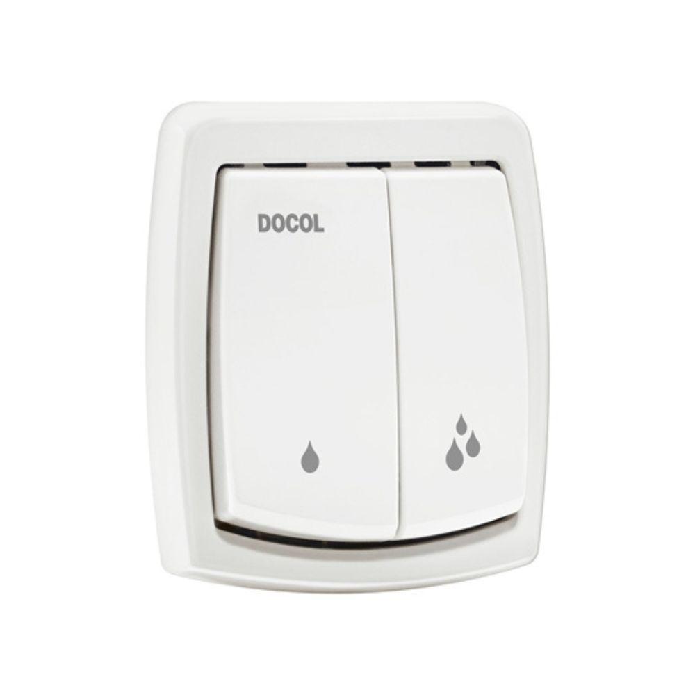 Acabamento Para Válvula De Descarga Salvágua Box - Docol Branco - 1