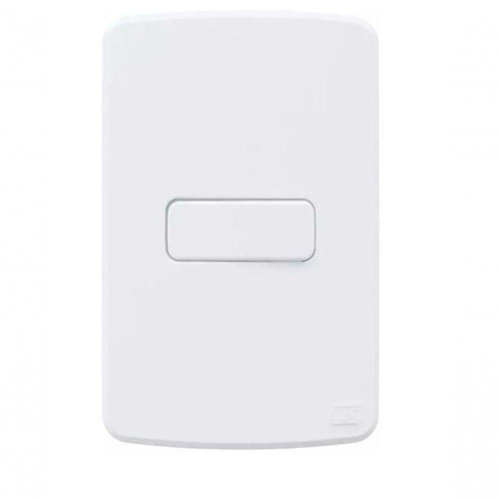 1 Kit Linha Composé Weg Interruptor Simples + Placa Com Suporte - 1