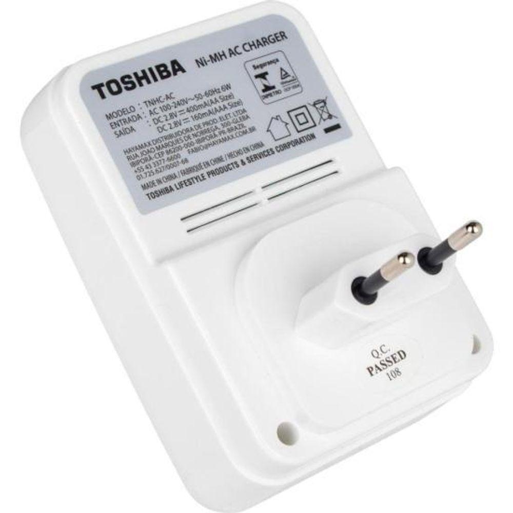 Carregador De Pilhas Tnhc-6gae4 Cb (c-4 Pilhas Aa 2600mah) Toshiba [f002] - 4