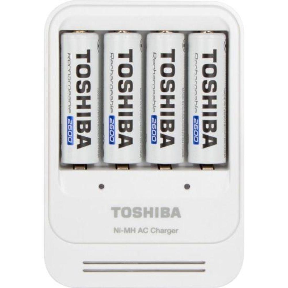 Carregador De Pilhas Tnhc-6gae4 Cb (c-4 Pilhas Aa 2600mah) Toshiba [f002] - 5