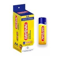 Pilha Zinco Aa4 Rayovac Amarelinhas Tubo Com 48 Unidades [f108] - 1