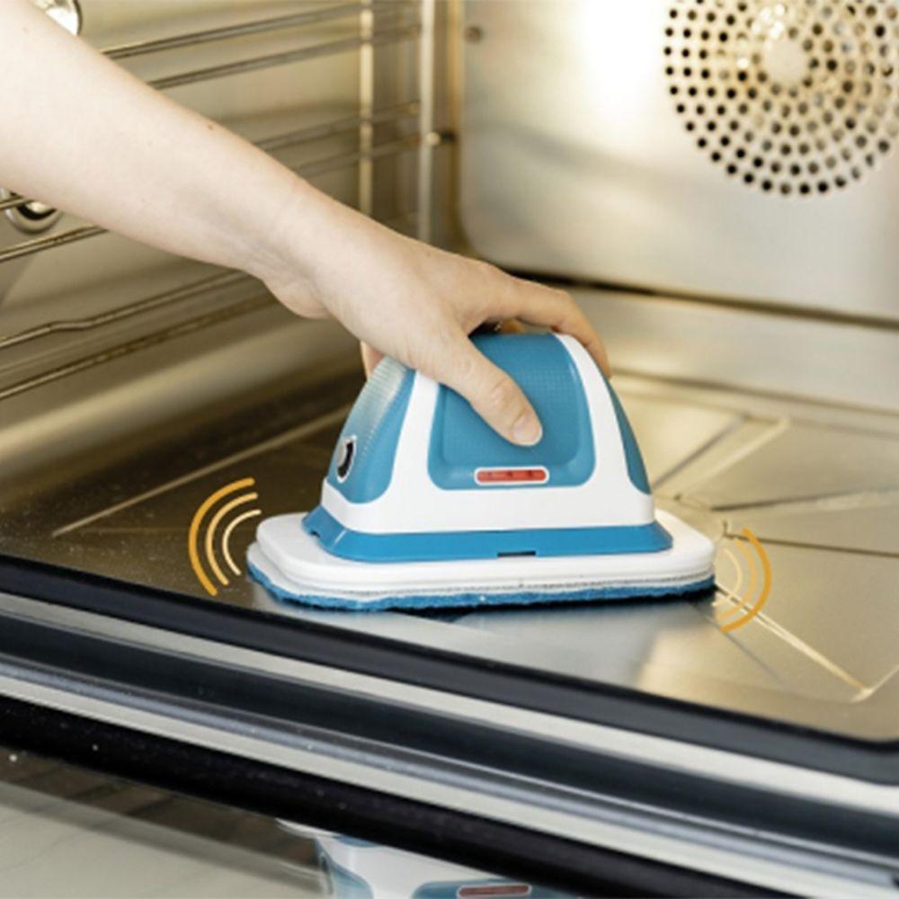 Escova Limpeza 2 Em 1 Eletrica Sem Fio Retratil Esfrega Poli Limpa Vidros Janelas Chao - 6