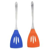 Espatula De Silicone Cozinha Kit 2 Unidades Utensilio Fritura Refeiçao Receita - 1