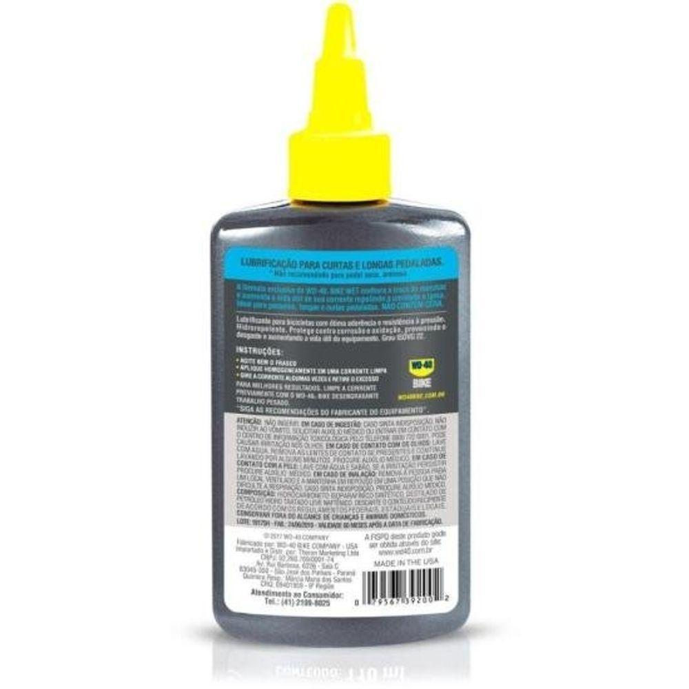 Lubrificante úmido 110ml Wd40 Bike Wet - 3