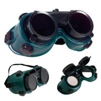 Óculos De Solda Proteção Epi Mascara Articulavel Dupla Lente Soldador - 2