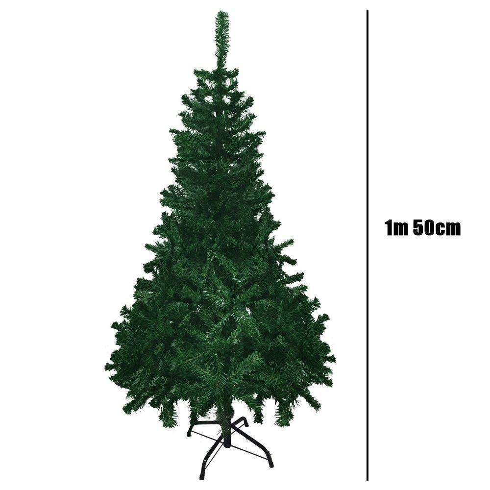 Arvore De Natal Pinheiro Natalino Enfeite Decoraçao Natalina 1 Metro E 50cm 320 Galhos - 3