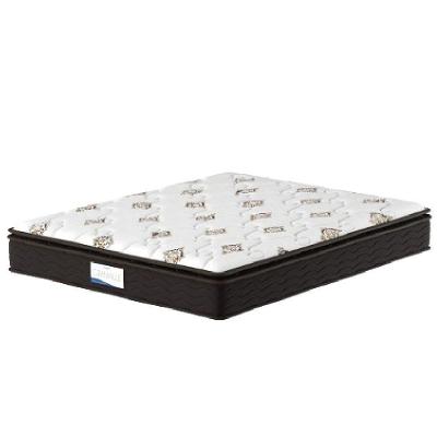 Colchão Queen Molas Ensacadas Granville Pillow Top D28 Marrom Branco Probel