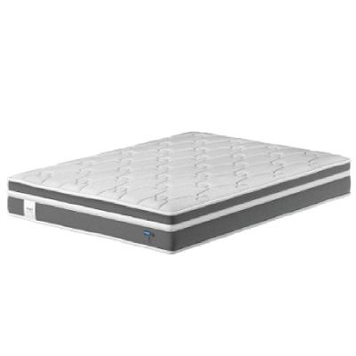 Colchão Casal Molas Ensacadas Euro In Up 138x188cm Cinza-Branco Probel