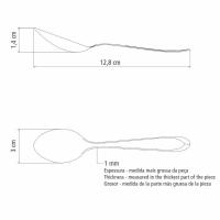 Conjunto Chá E Sobremesa Laguna 12 Peças Luxo Totalmente Em Aço Inox Itop - Tramontina - 5