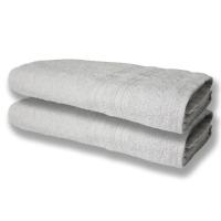 4 Toalhas Super Felpudas Grande E Grossa Algodão 80x150 Itália Soft Beka - Branco/rosê Branco/rosê - 4