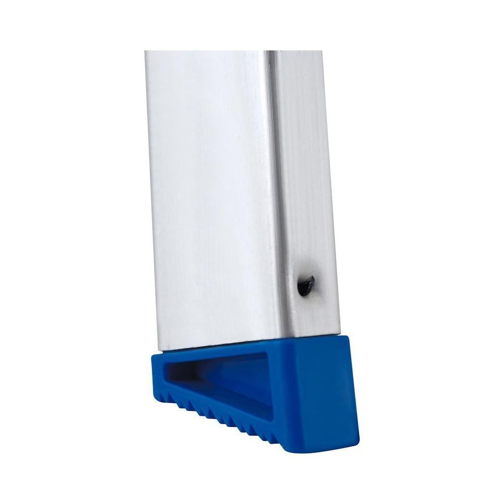 Escada Banqueta 3 Degraus Reforçada Alumínio Azul Mor - 10