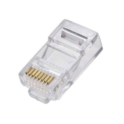 Plug Modular Rj45 Pacote Com 100 Peças