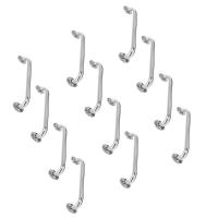 Alça De Apoio Barra Inox 50cm Kit 12 Unidades Idoso Cadeirante Deficiente Acessibilidade Banheiro - 1