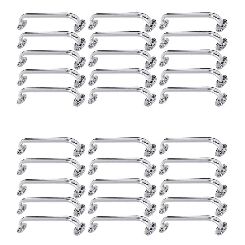 Alça De Apoio Barra Inox 50cm Kit 30 Unidades Idoso Acessibilidade Cadeirante Segurança Banheiro Box - 1