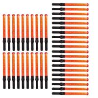 Bastao Sinalizador Kit 40 Uni Fluorescente Transito Manobrista Engarrafamento Rua Estrada Obra Sinal - 1