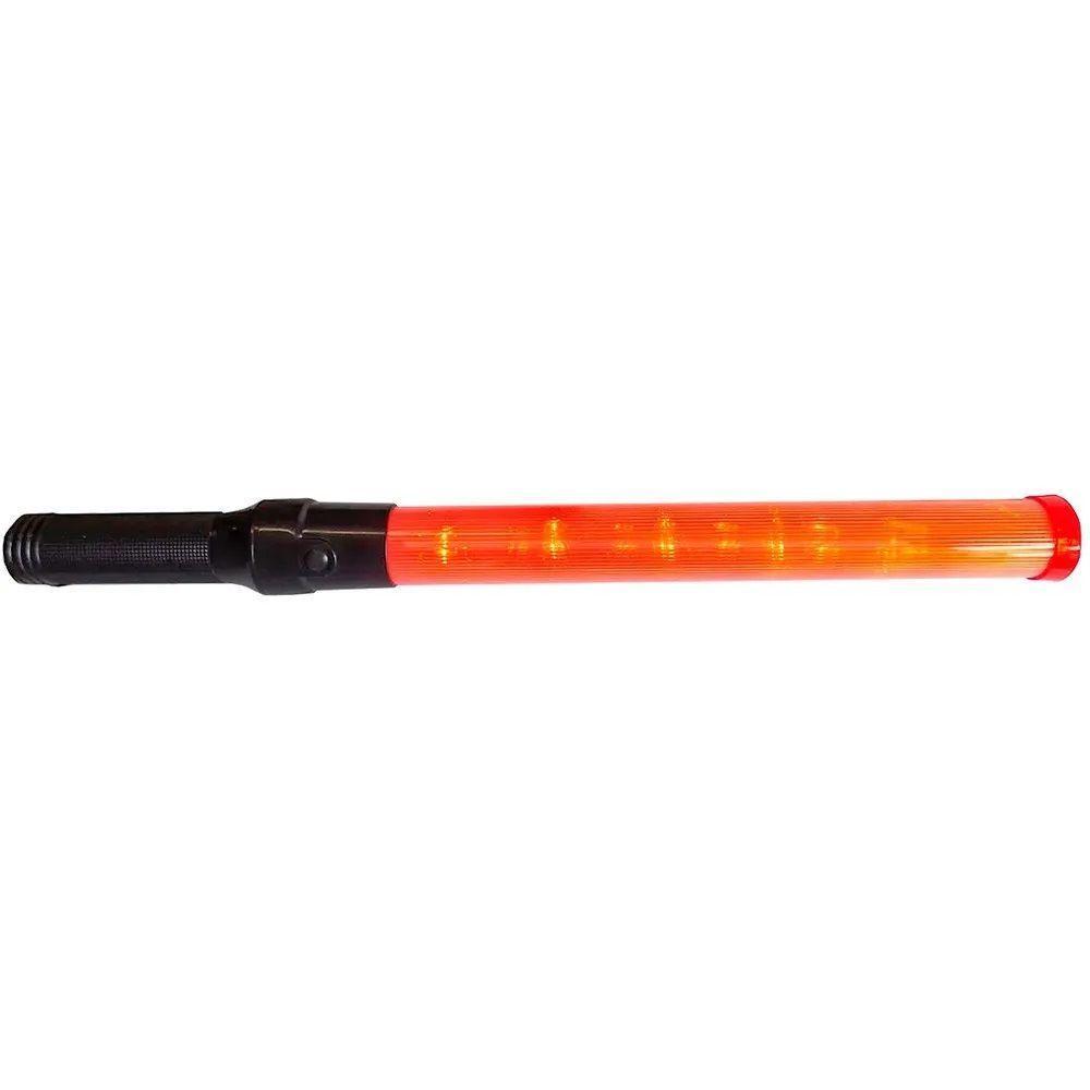 Bastao Sinalizador Kit 20 Uni Fluorescente Transito Manobrista Engarrafamento Iluminaçao Estrada Rua - 4