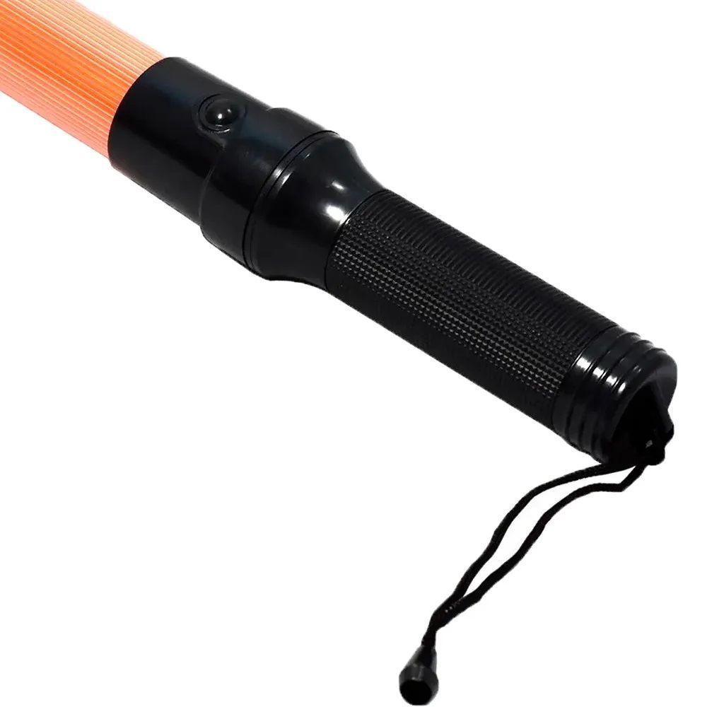Bastao Sinalizador Kit 20 Uni Fluorescente Transito Manobrista Engarrafamento Iluminaçao Estrada Rua - 5