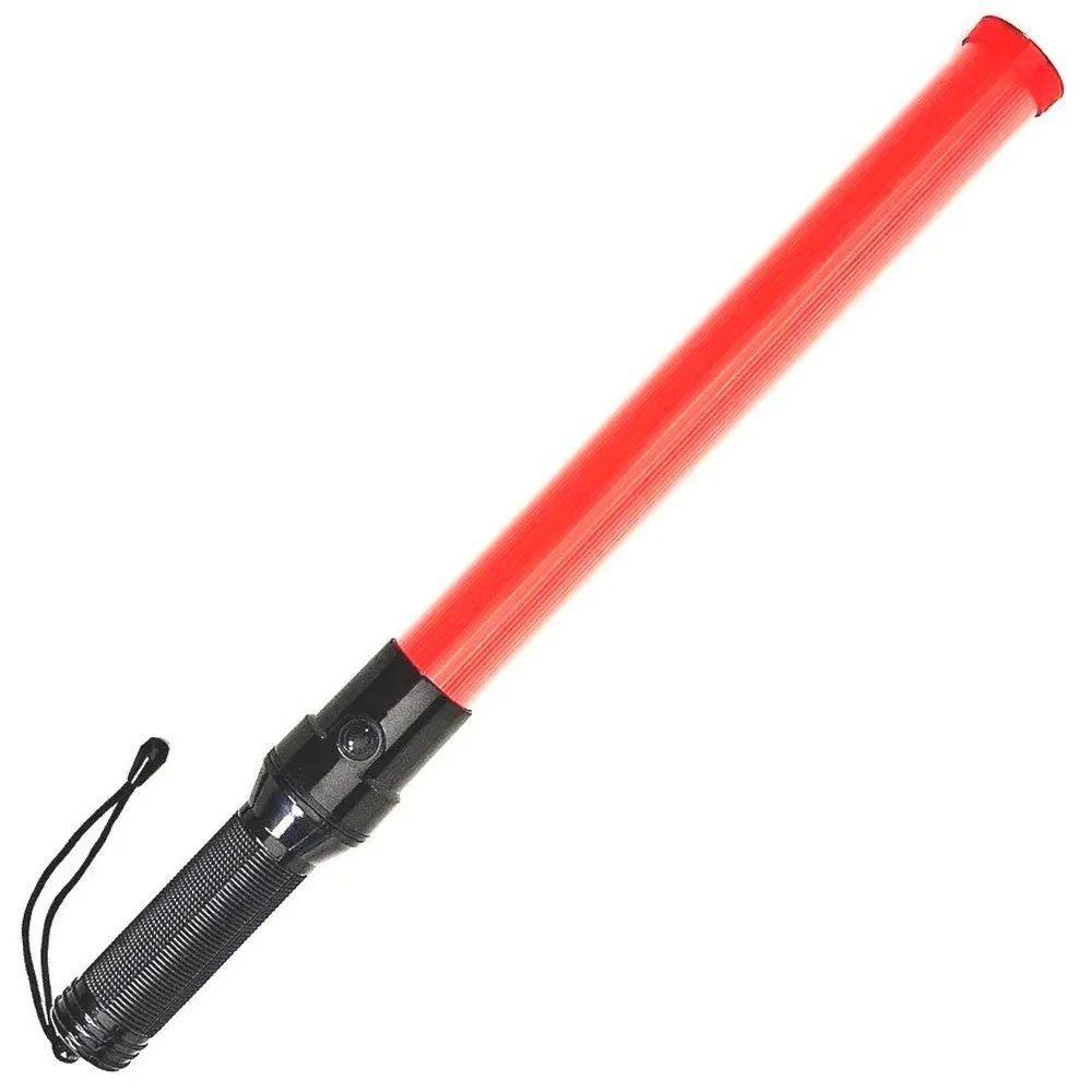 Bastao Sinalizador Kit 25 Unidades Fluorescente Transito Manobrista Engarrafamento Iluminaçao - 9